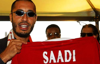 Illustration for article titled This Gaddafi's Soccer Career Is Probably Over